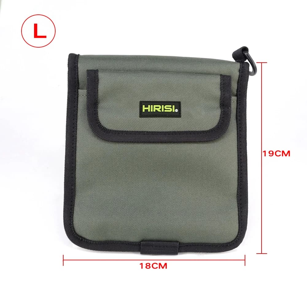 Sac de rangement transparent pour montages de pêche à la carpe - Portefeuille à hair rigs W122