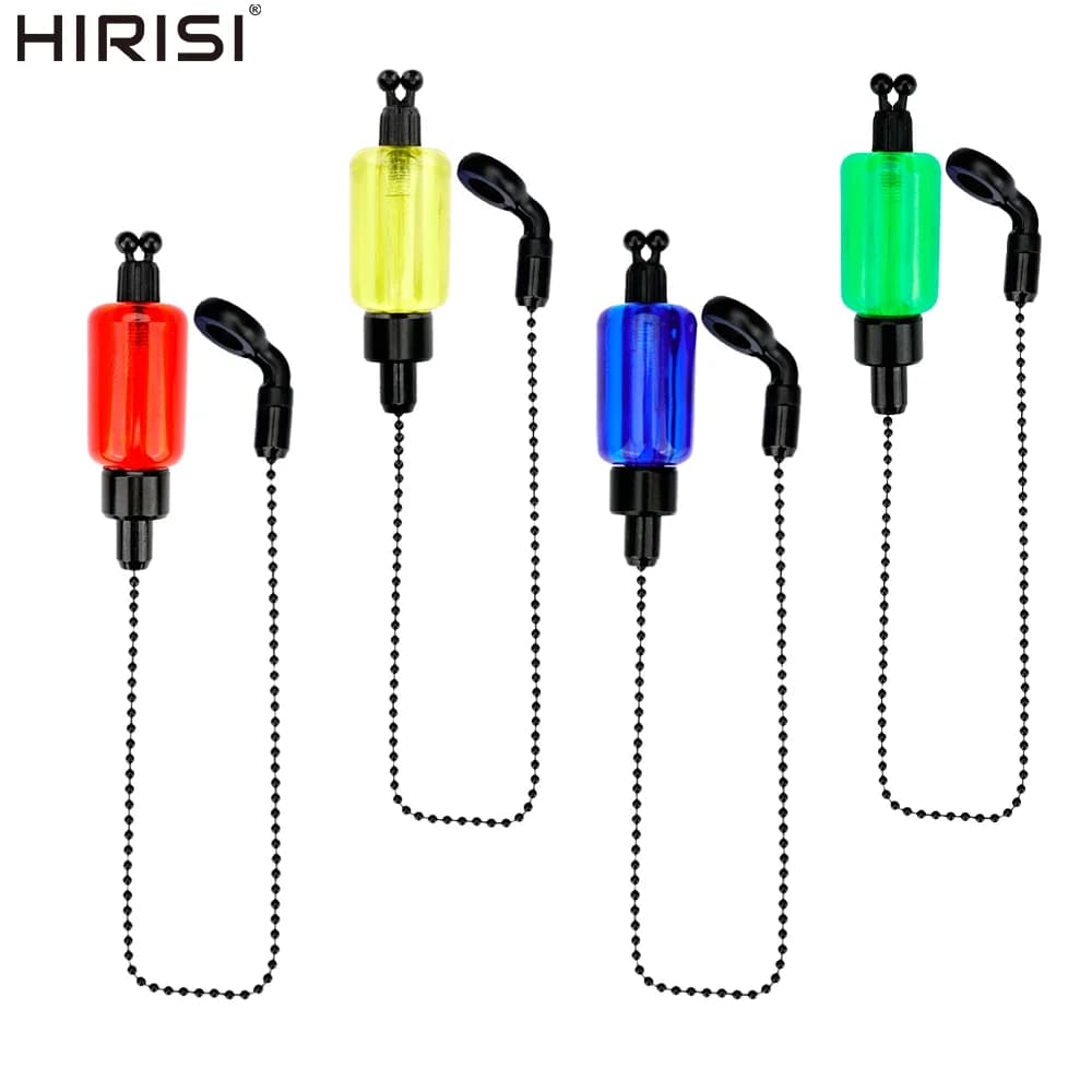 Indicateur de touche HIRISI B2021 pour pêche carpe - LED étanche réglable anti-interférences
