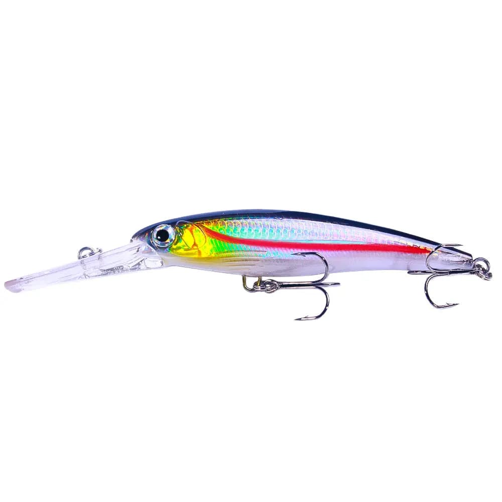 Leurre dur crankbait 17cm 30g pour brochet sandre et bar, appât wobbleur grande plongée