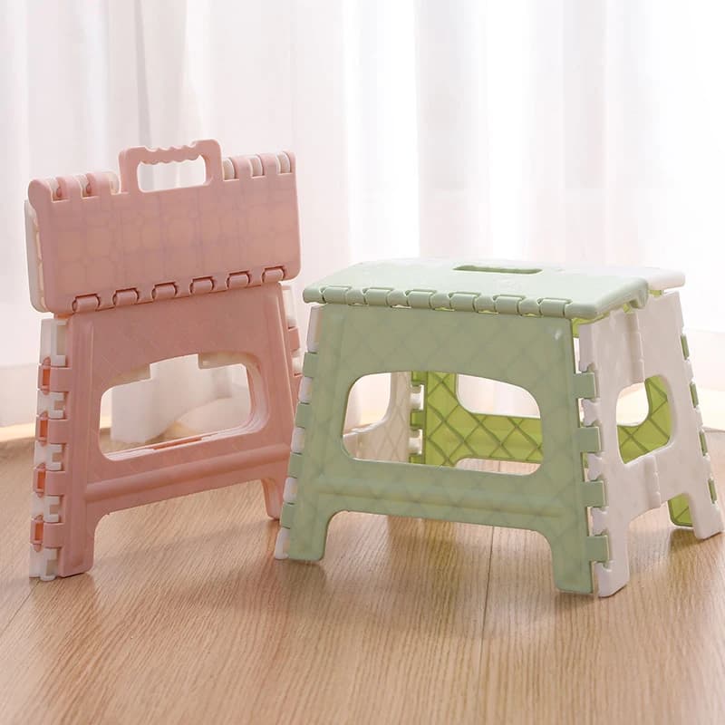 Tabouret pliant multifonction portable pêche randonnée - Siège pliable coloré pour enfants et marchepied