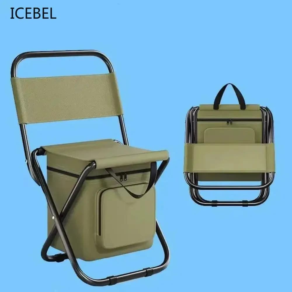Chaise lune portable pliable démontable pour pêche camping randonnée plage pique-nique