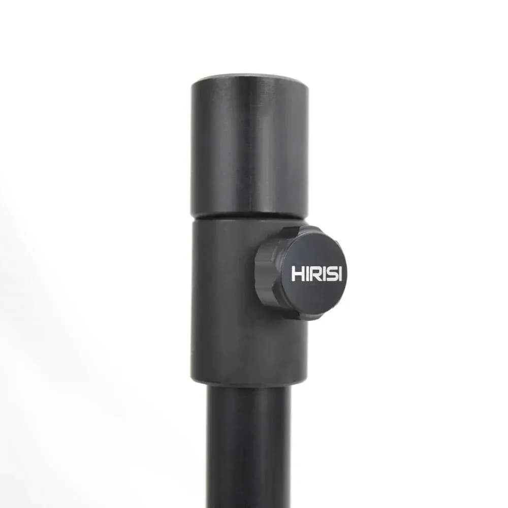 2 piquets rive aluminium noir pour pêche carpe - Supports cannes 16mm diamètre rod pod