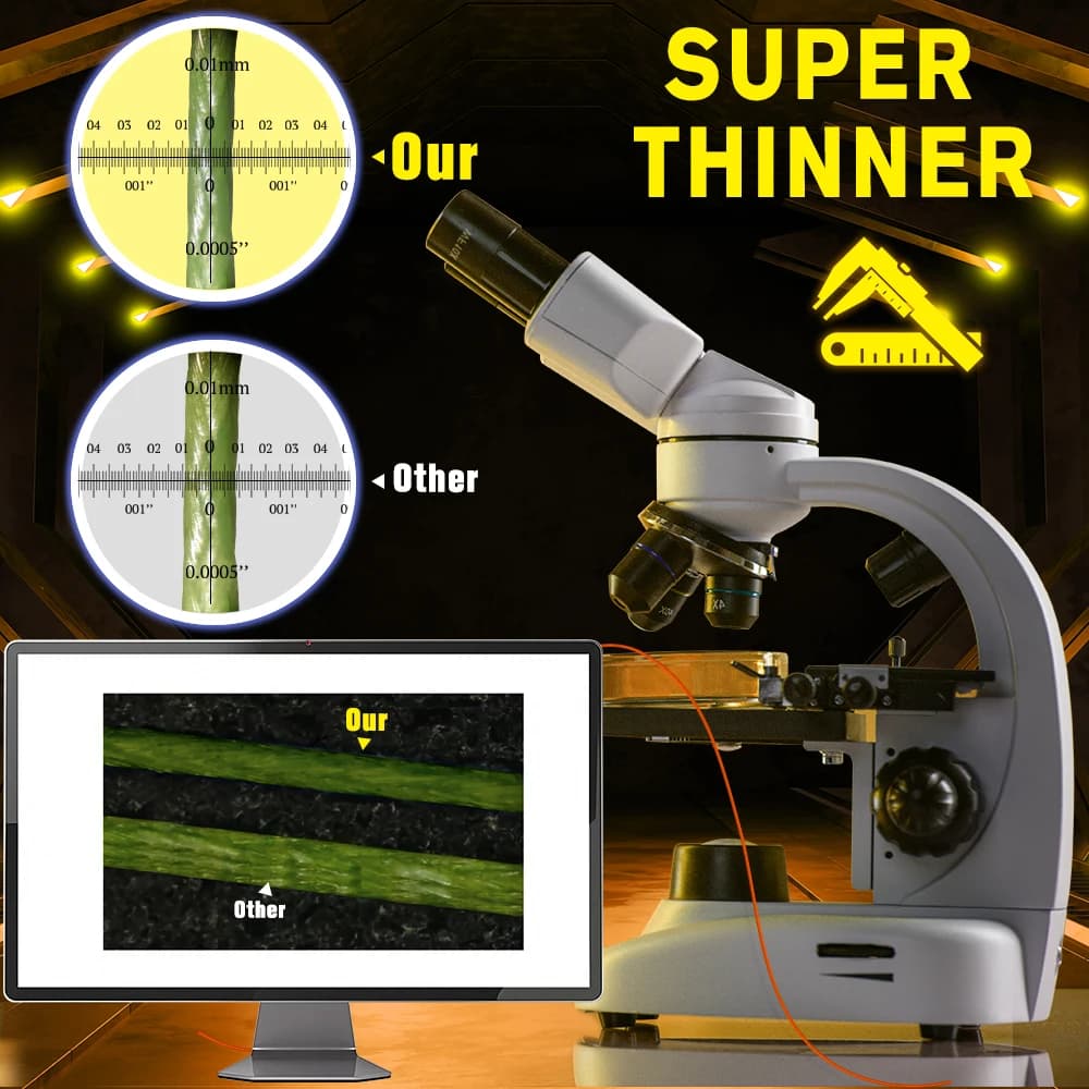 Ligne Nanofil Crystal ZUKIBO unifilament verte - Lisse fine résistante à l'abrasion - Zéro mémoire pour moulinets
