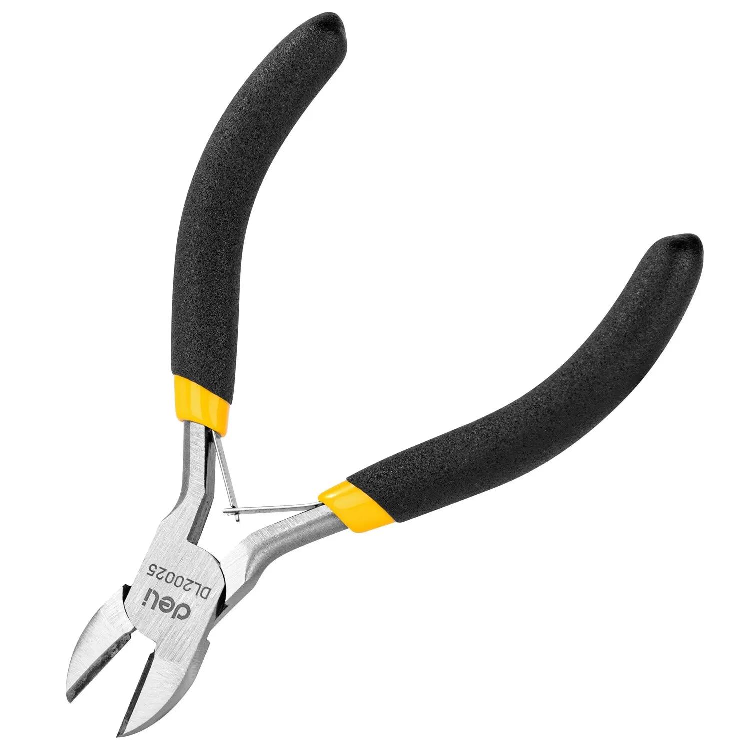 Pince coupante diagonale universelle 4.5 pouces DeLi - Outil multifonction pour électricien et bricolage