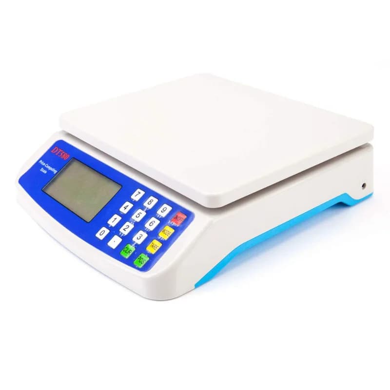 Balance numérique de précision 30kg/1g avec écran LCD pour aliments et pesées précises - Balance électronique fiable