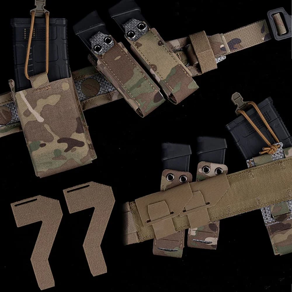 Sangle molle tactique gauche droite pour porte-chargeurs pêche diagonale ceinture