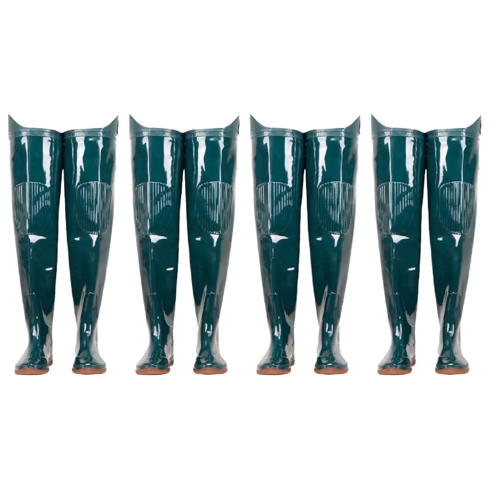 Bottes de pêche waders pratiques genouillères longues pour jardinage extérieur et activités nautiques