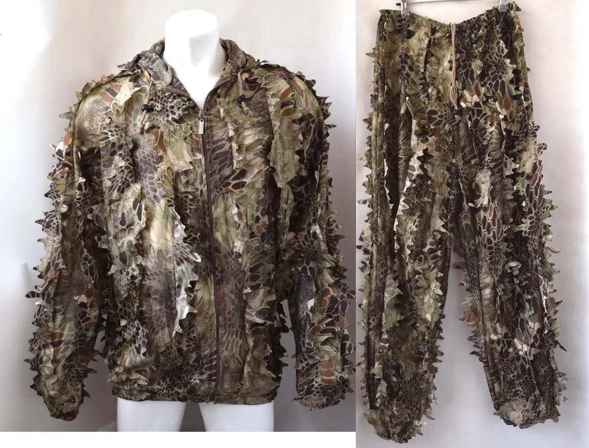 Combinaison Ghillie Python Highland - Camouflage avancé pêche approche discrète