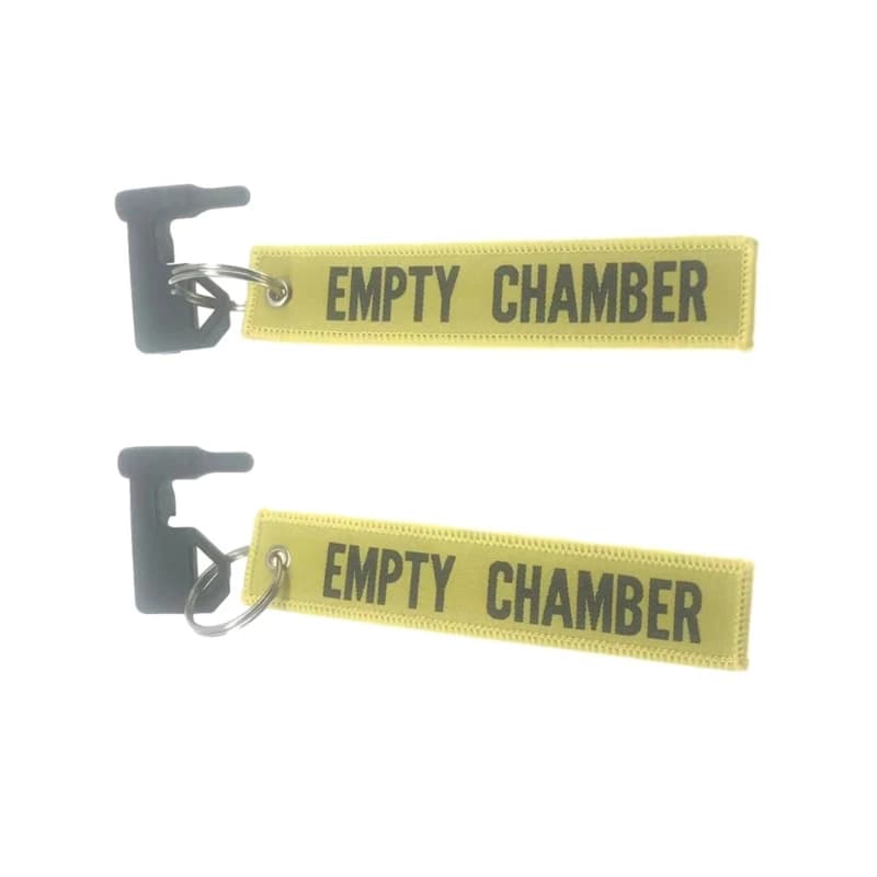 Fanions de sécurité légers 9mm - Indicateurs chambre vide pour stands tir et pêche
