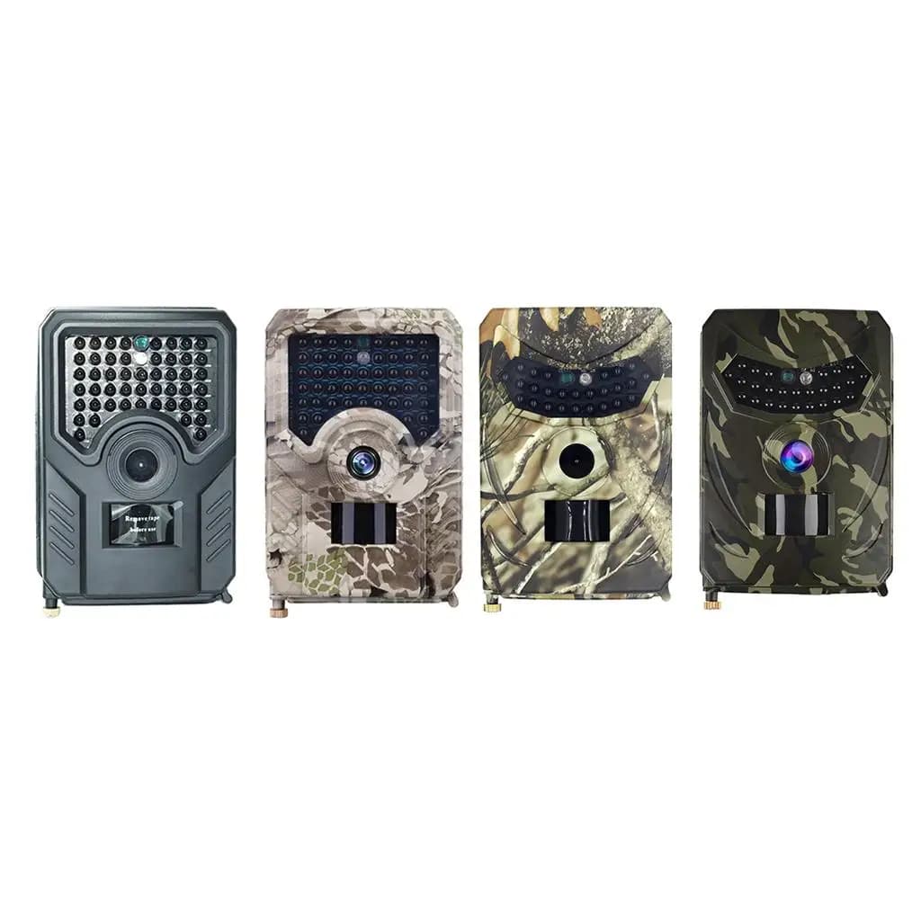 Caméra faune 12MP 1080P infrarouge étanche pour surveillance chasse et observation extérieure