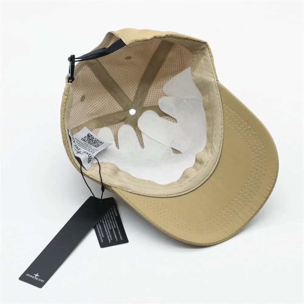 Casquette de pêche unisexe à visière longue - Couleur unie, séchage rapide et imperméable