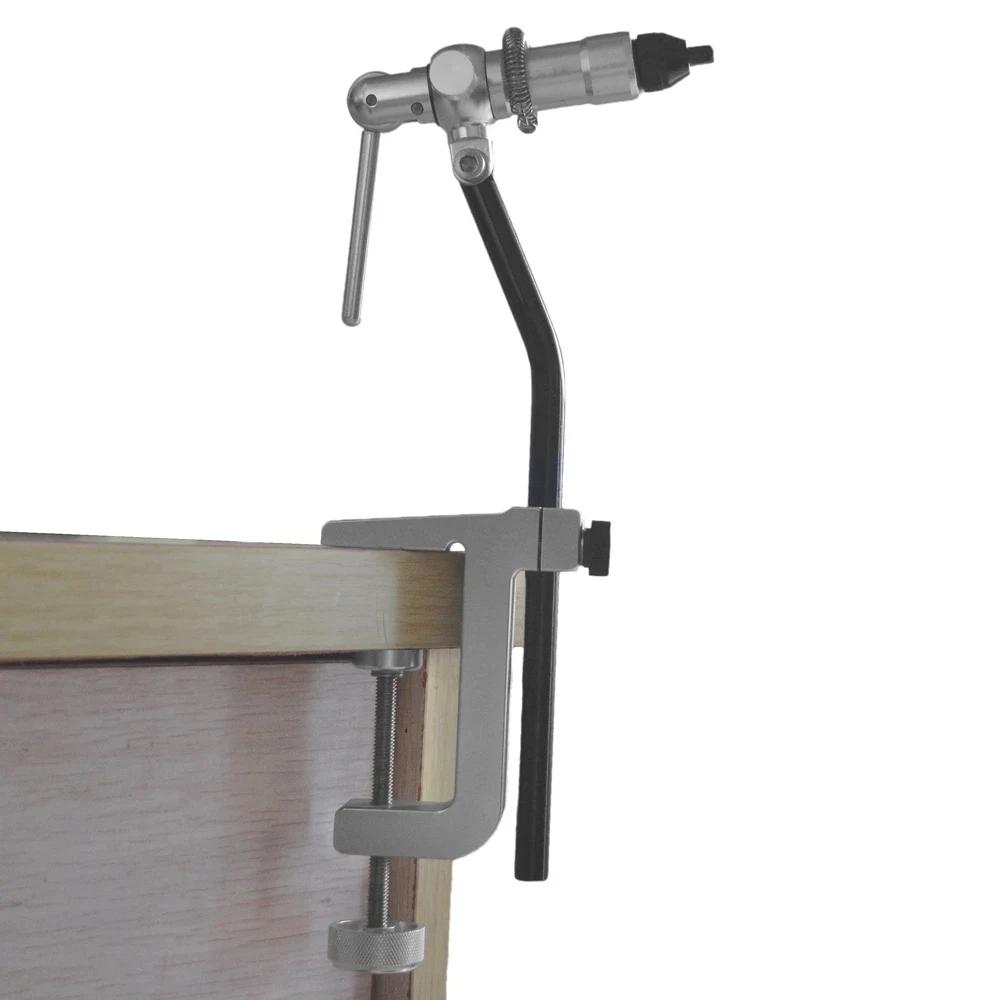 Étau de pêche à la mouche rotatif MNFT avec rotation 360° pour montage précis des mouches