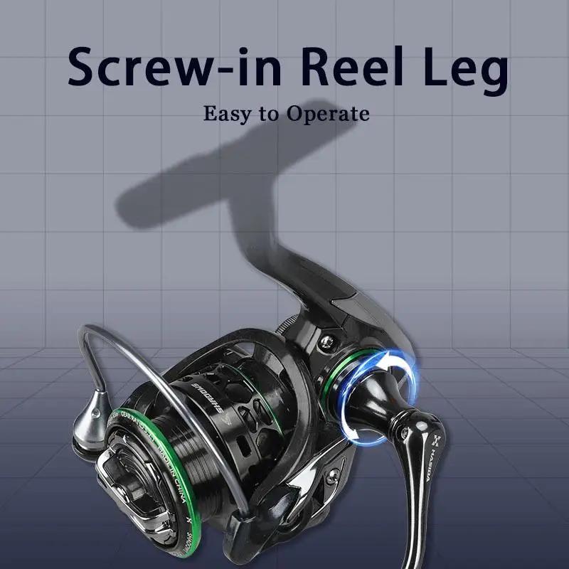Moulinet spinning HISTAR BFS carbone 138g - frein 5KG et ratio 5.2:1 pour pêche sportive intensive