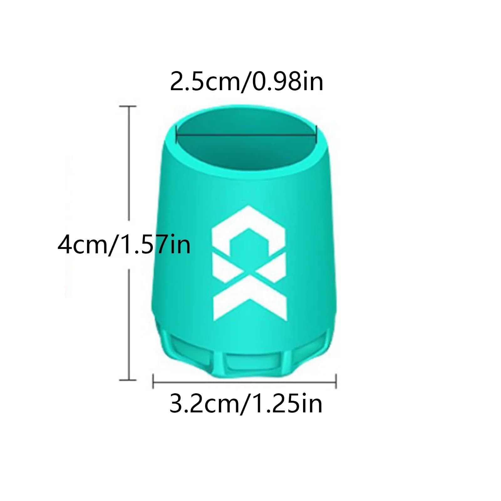 Bouchon protection embout canne silicone élastique léger - Protège-embout canne carp fishing durable