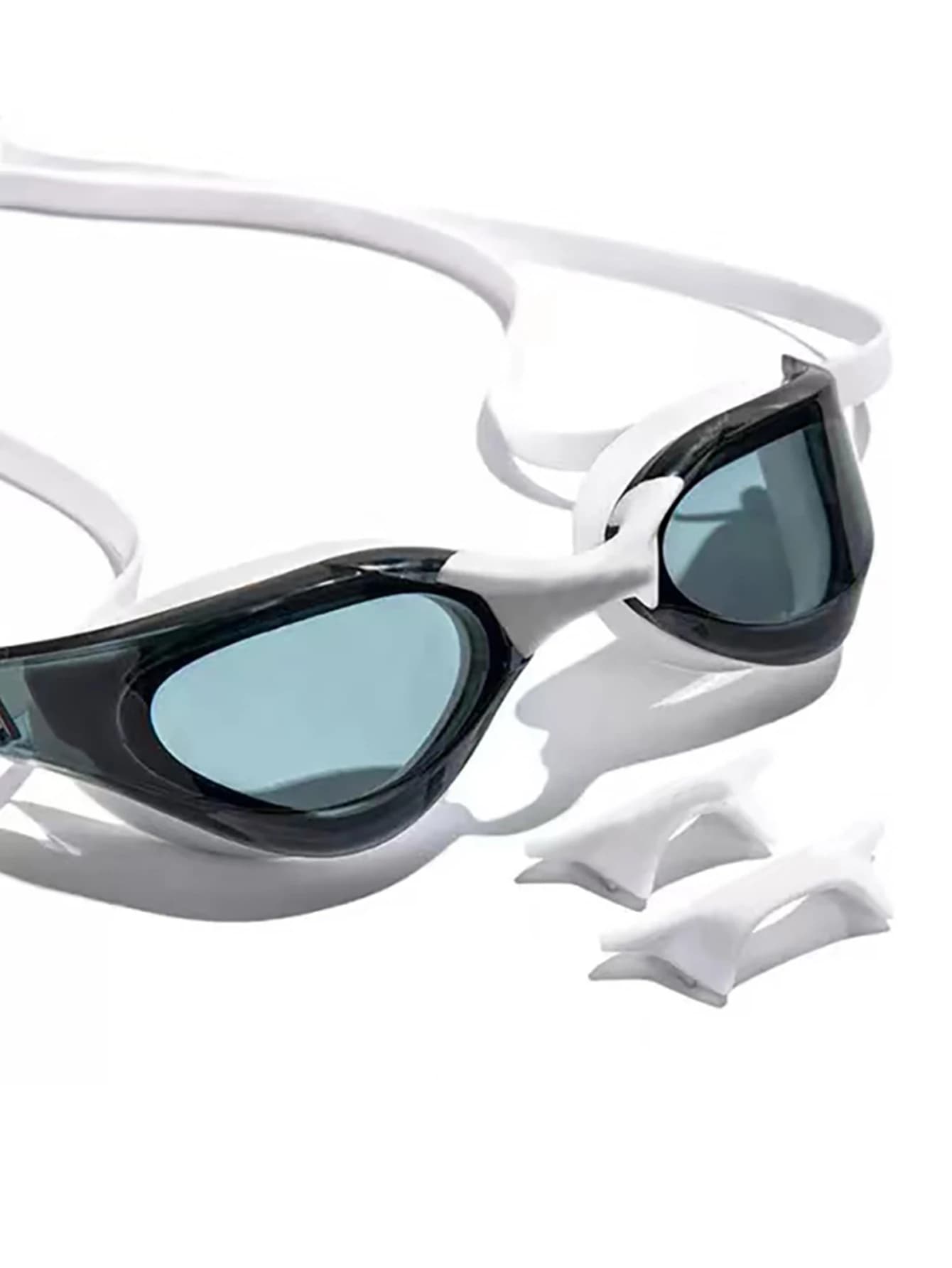 Lunettes de natation de compétition anti-buée professionnelles pour adultes entraînement