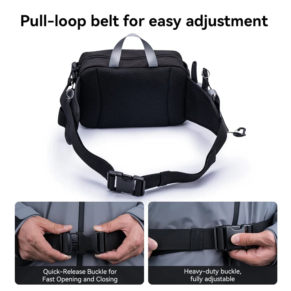 Sac ceinture KastKing étanche pour rangement leurres - Banane pêche ajustable homme outdoor
