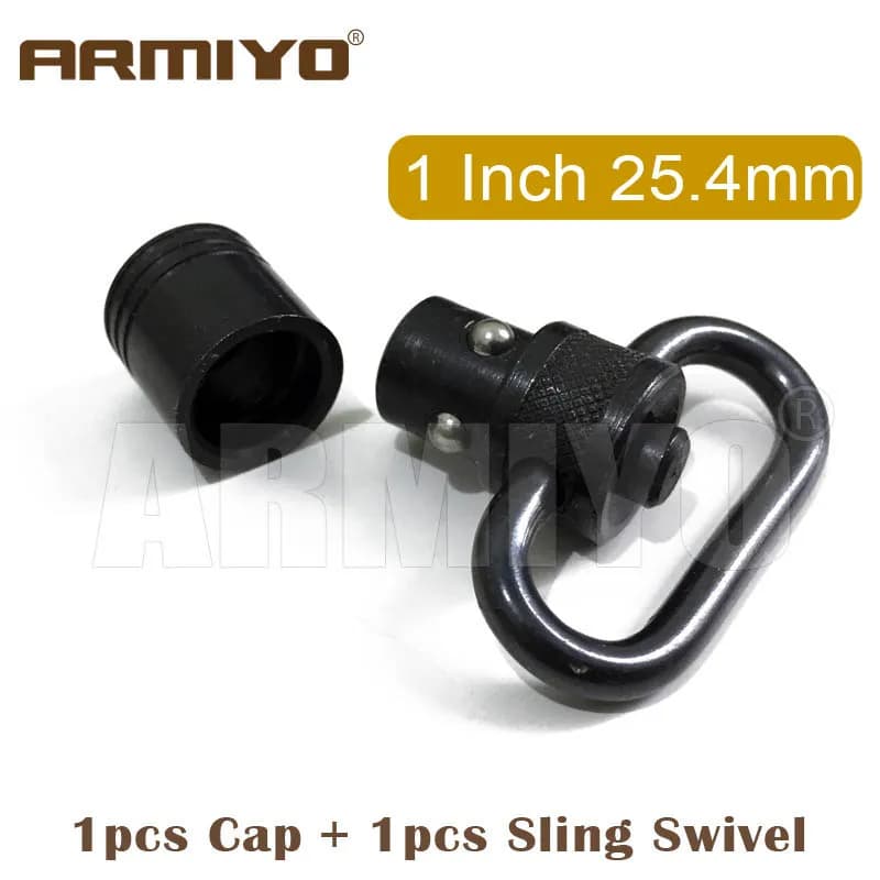 Adaptateur de sangle Armiyo 1-1.25 pouce pour boîte de pêche et sac sportif tactique