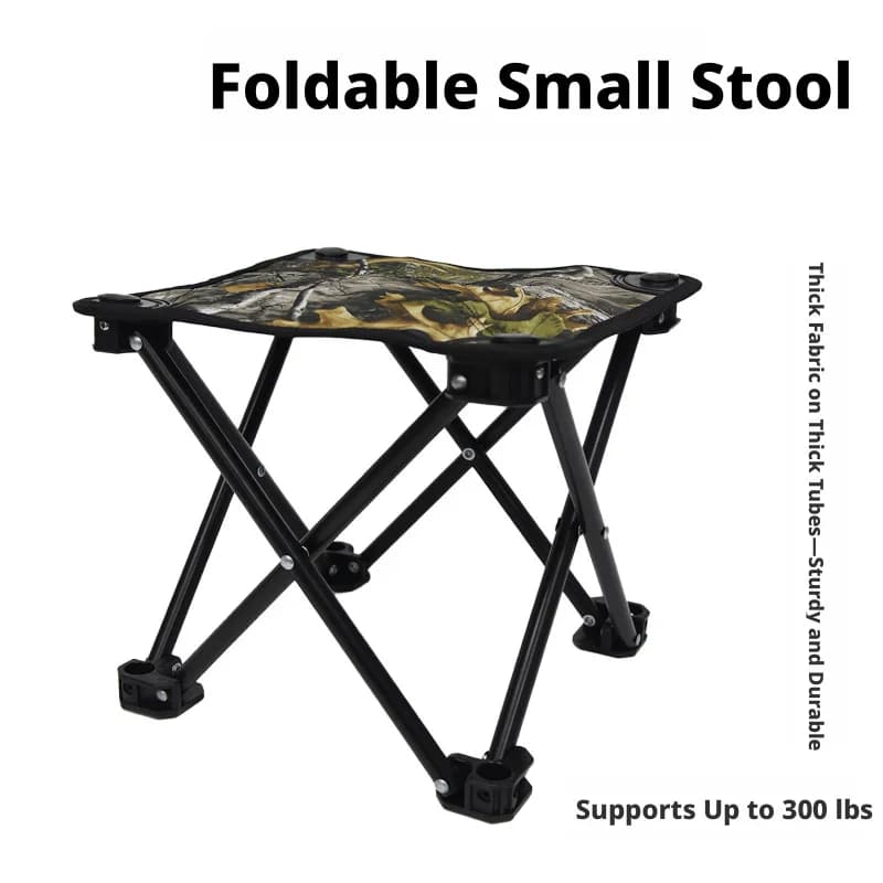 Chaise pliante bionique camouflage grand arbre pour pêche et chasse portable légère