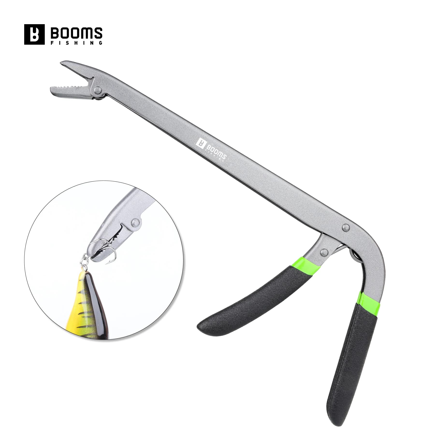 Décrocheur poissons acier carbone 25cm résistant corrosion pêche mer Booms R01