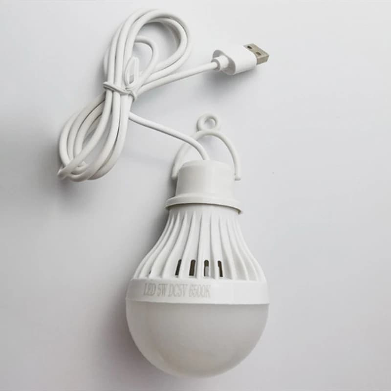 Lampe de camp LED rechargeable USB pour tente, pêche, BBQ, travail et dépannage en extérieur