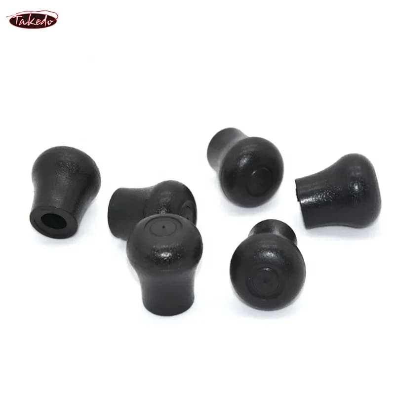 Bouchons talon TAKEDO QBC caps gomme protection DIY réparation composants canne pêche