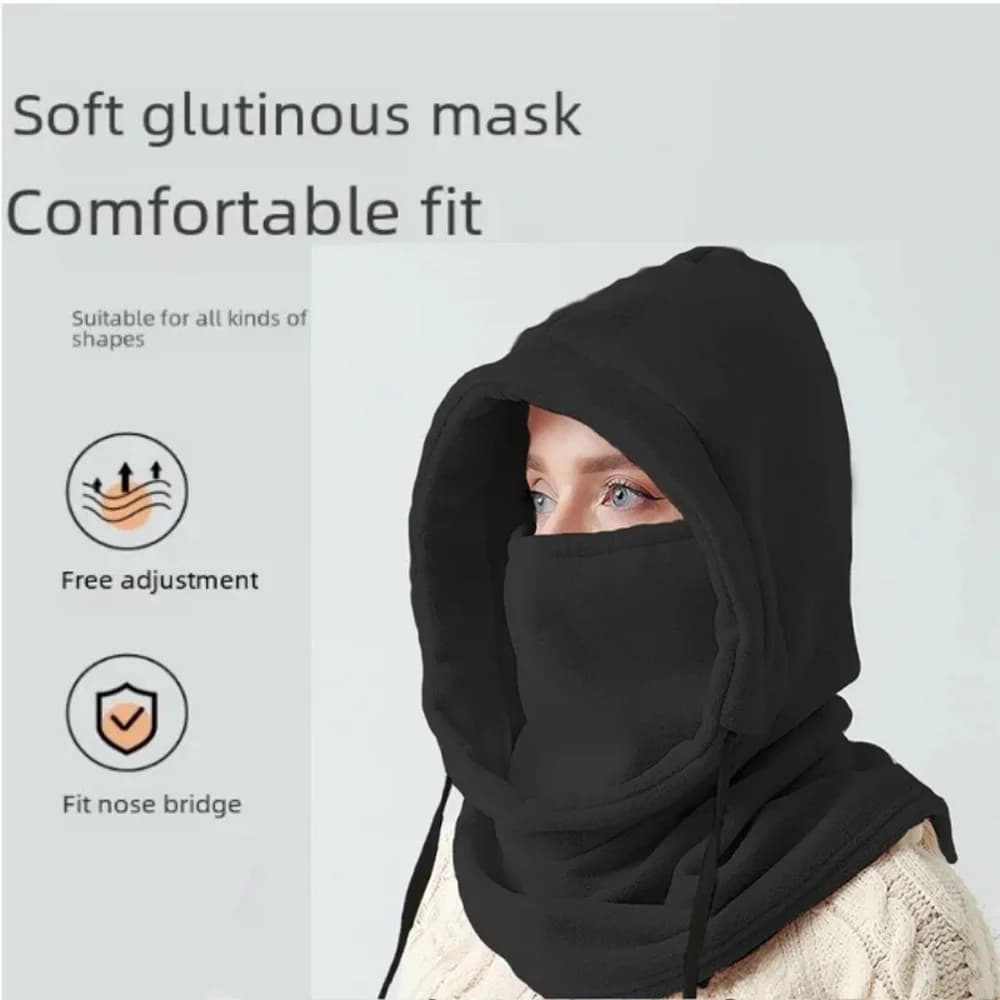 Cagoule hiver pêche ski vélo masque facial coupe-vent thermique cadeau Noël