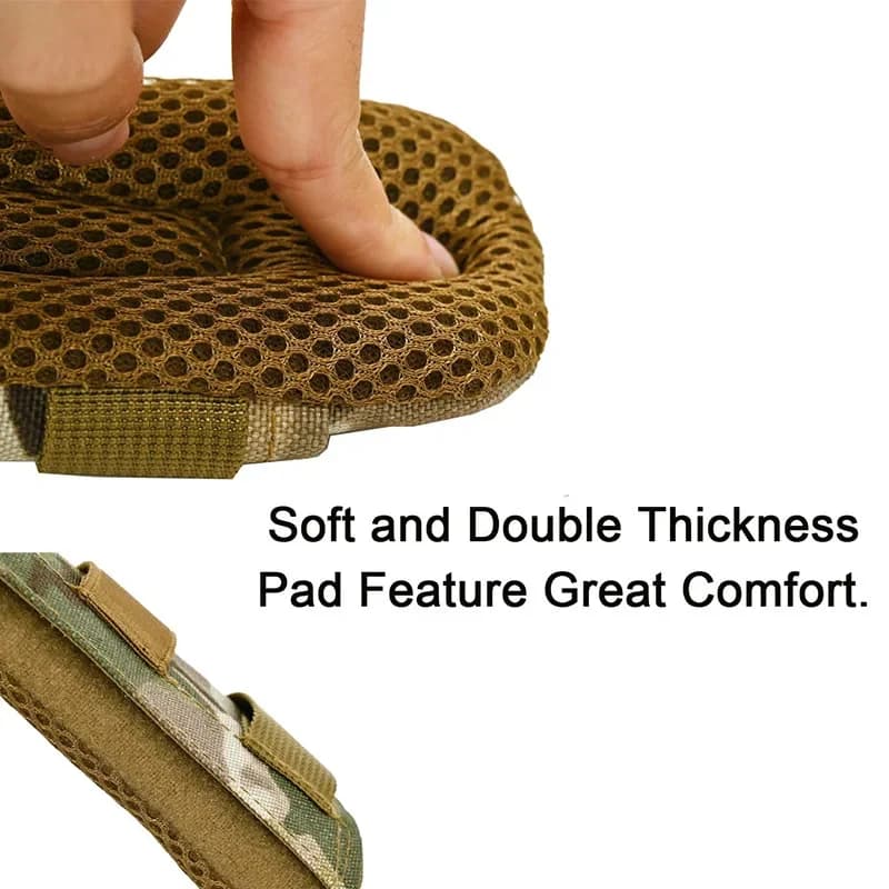Coussinets d'épaule tactiques 2 pièces - Protection confort randonnée pêche - Accessoires sac à dos