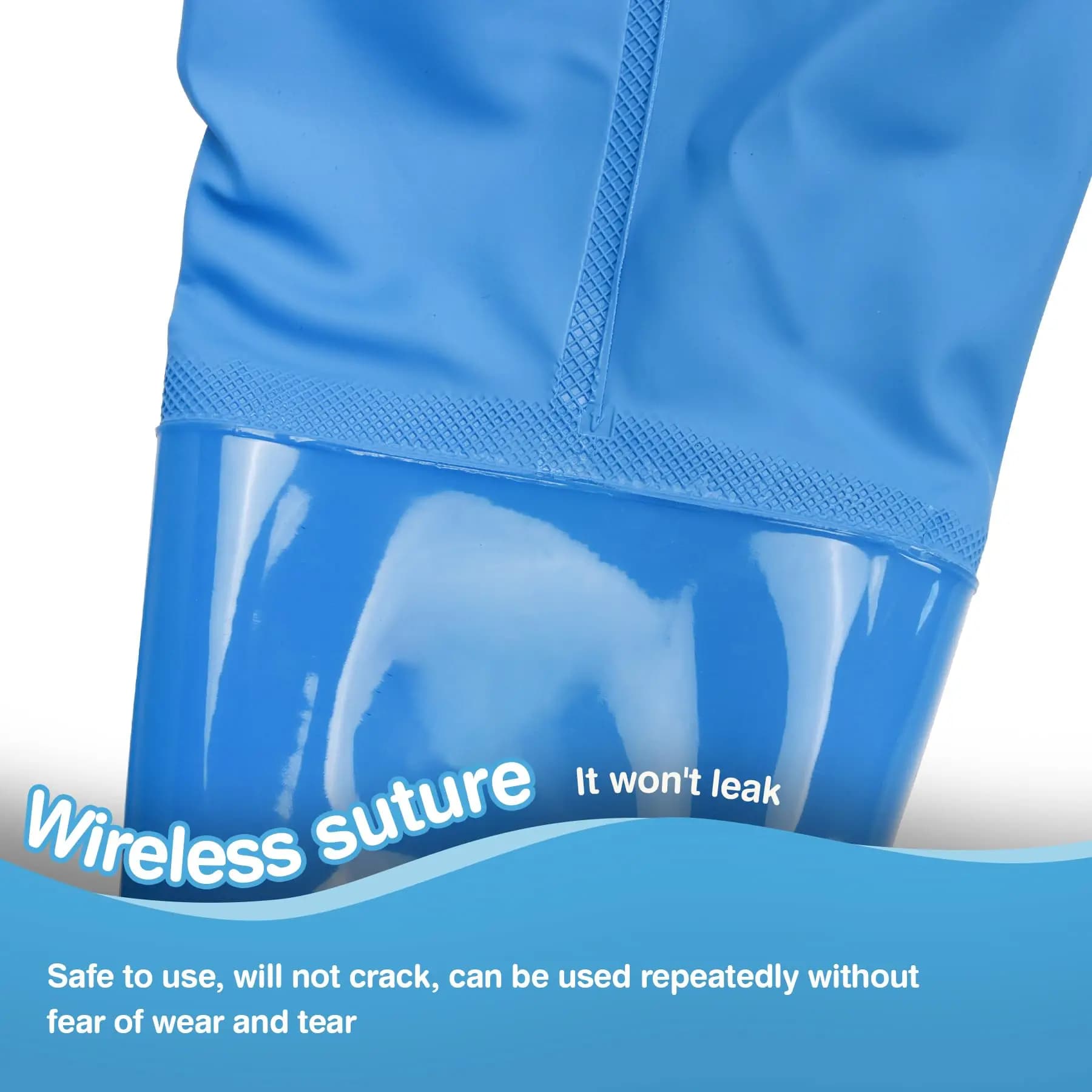 Waders enfant GUGULUZA - Combinaison pêche anti-dérapante pour jeunes pêcheurs outdoor