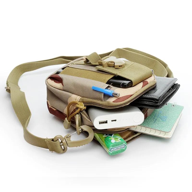 Sac banane camouflage pêche tactique - Ceinture zippée étanche pour téléphone et accessoires pêche