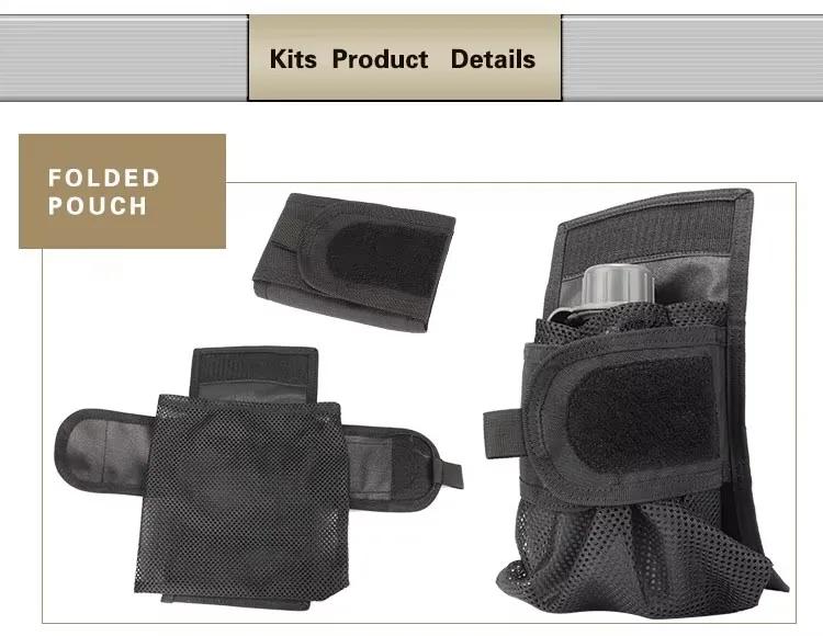 Ceinture tactique Yakeda noir pour pêche airsoft - Équipement sécurité chasse outdoor