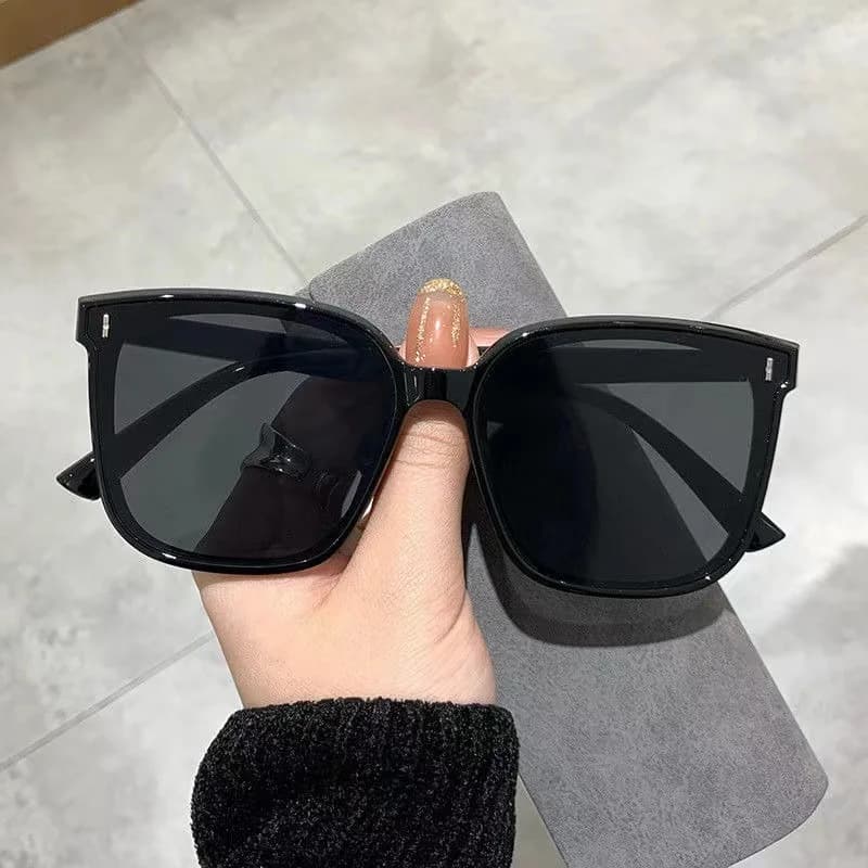 Lunettes de soleil coréennes carrées UV400 pêche élégantes - Conduite protection classique