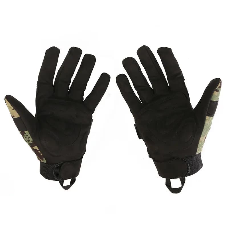 Gants camouflage tactiques légers Emersongear doigts complets protection mains pêche chasse randonnée