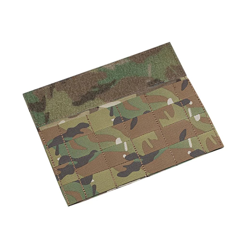 Panneau MOLLE avant gilet pêche - Système modulaire, fixation accessoires, pêche sportive chasse