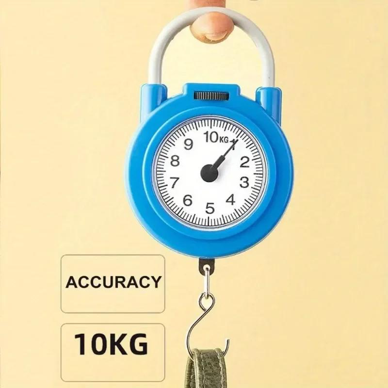 Balance mécanique portable 10kg pour pêche - Précision manuelle robuste pour peser poissons en extérieur
