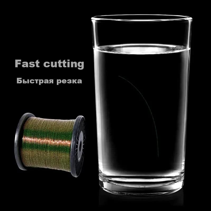 Ligne fluorocarbone invisible 3000m pour carp fishing spotted line super résistante pêche à la mouche