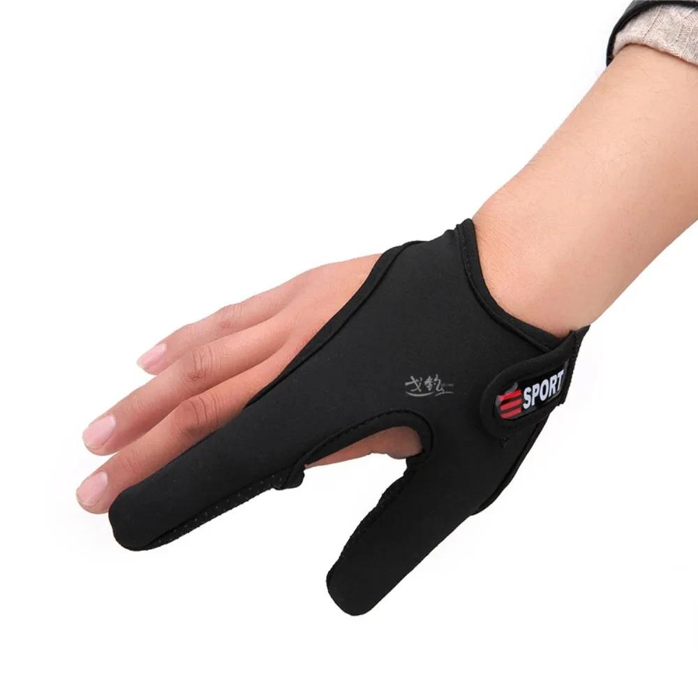 Gants de pêche 2 doigts anti-coupure et antidérapants, respirants pour la pêche de la carpe et extérieur