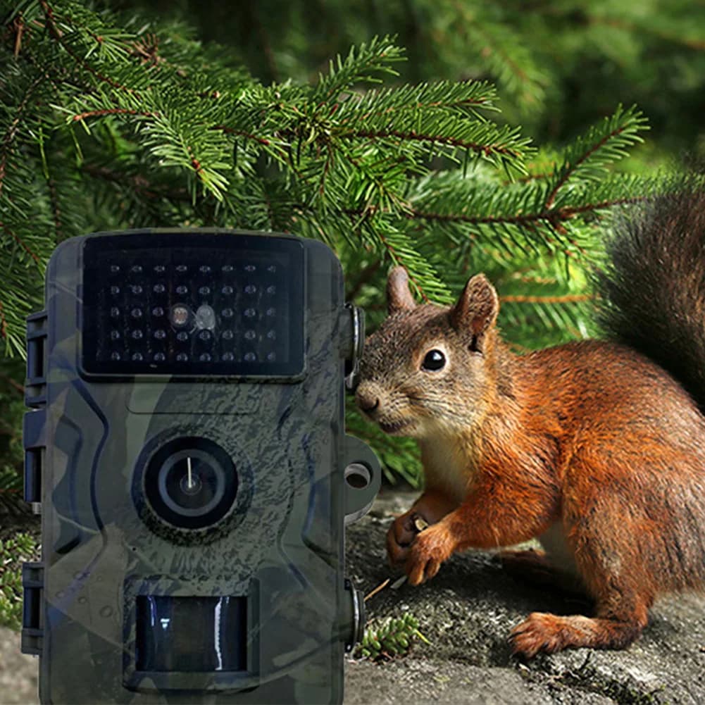 Caméra de piste de chasse étanche à détection de mouvement pour observation animale et pièges photos extérieurs