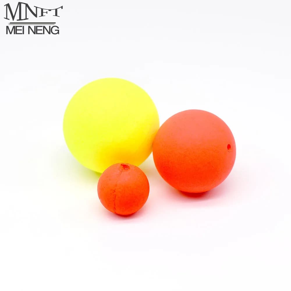 20 flotteurs billes perles pour montage fond mer rivière - accessoires leurres artificiels pêche
