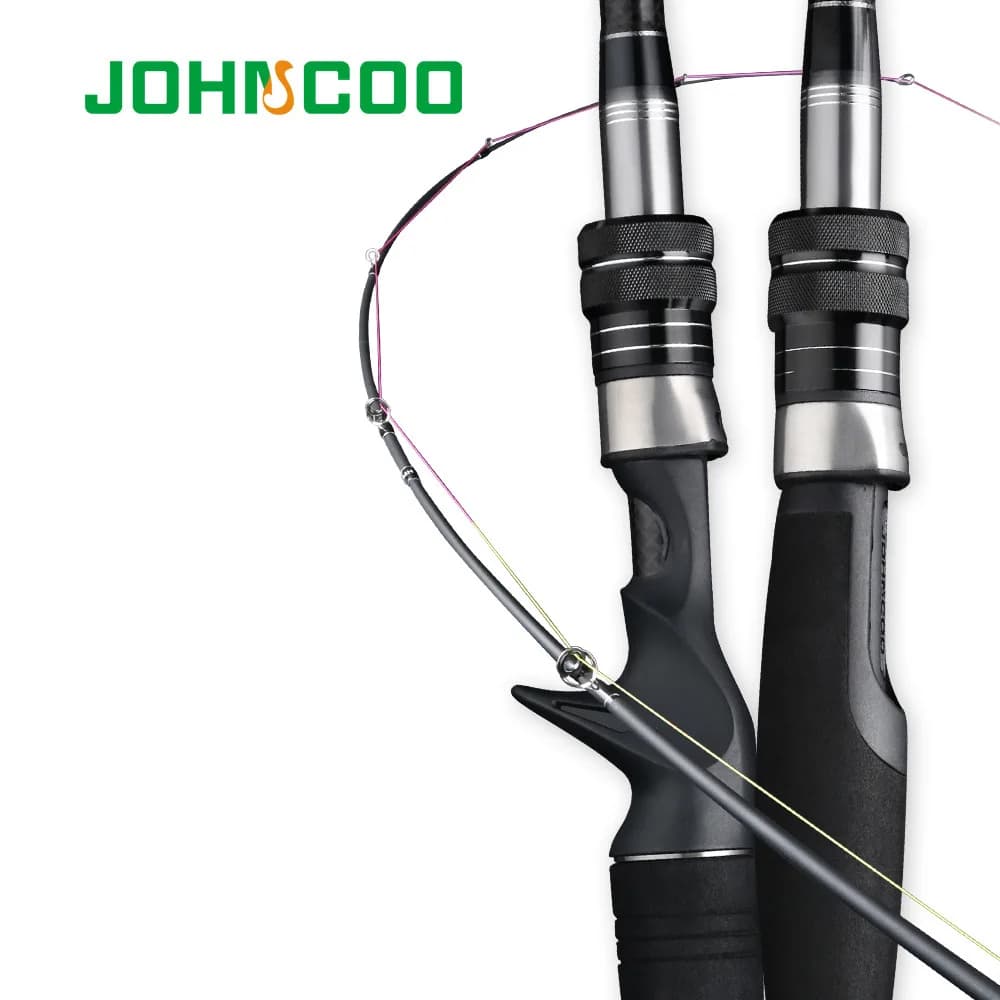 Canne mer carbone JOHNCOO 2.7m-3.0m puissance MH/H pour bar et pêche côtière en 3 sections
