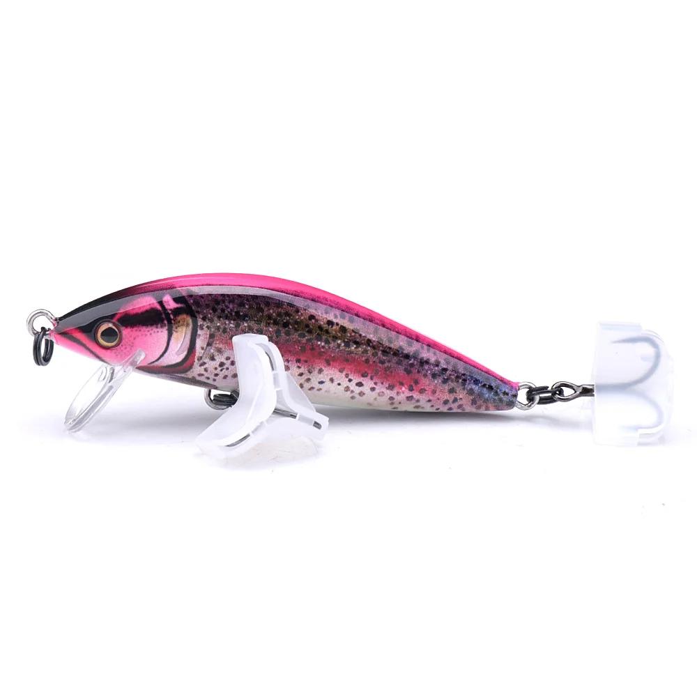 Leurre dur VTAVTA Sinking Minnow 7cm pour truite, brochet et pêche en mer - Leurres carnassiers