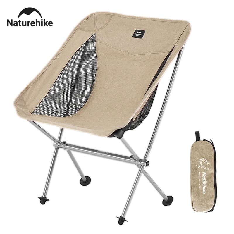 Naturehike chaise pliante ultra-légère montage rapide haute charge pêche jardin plage
