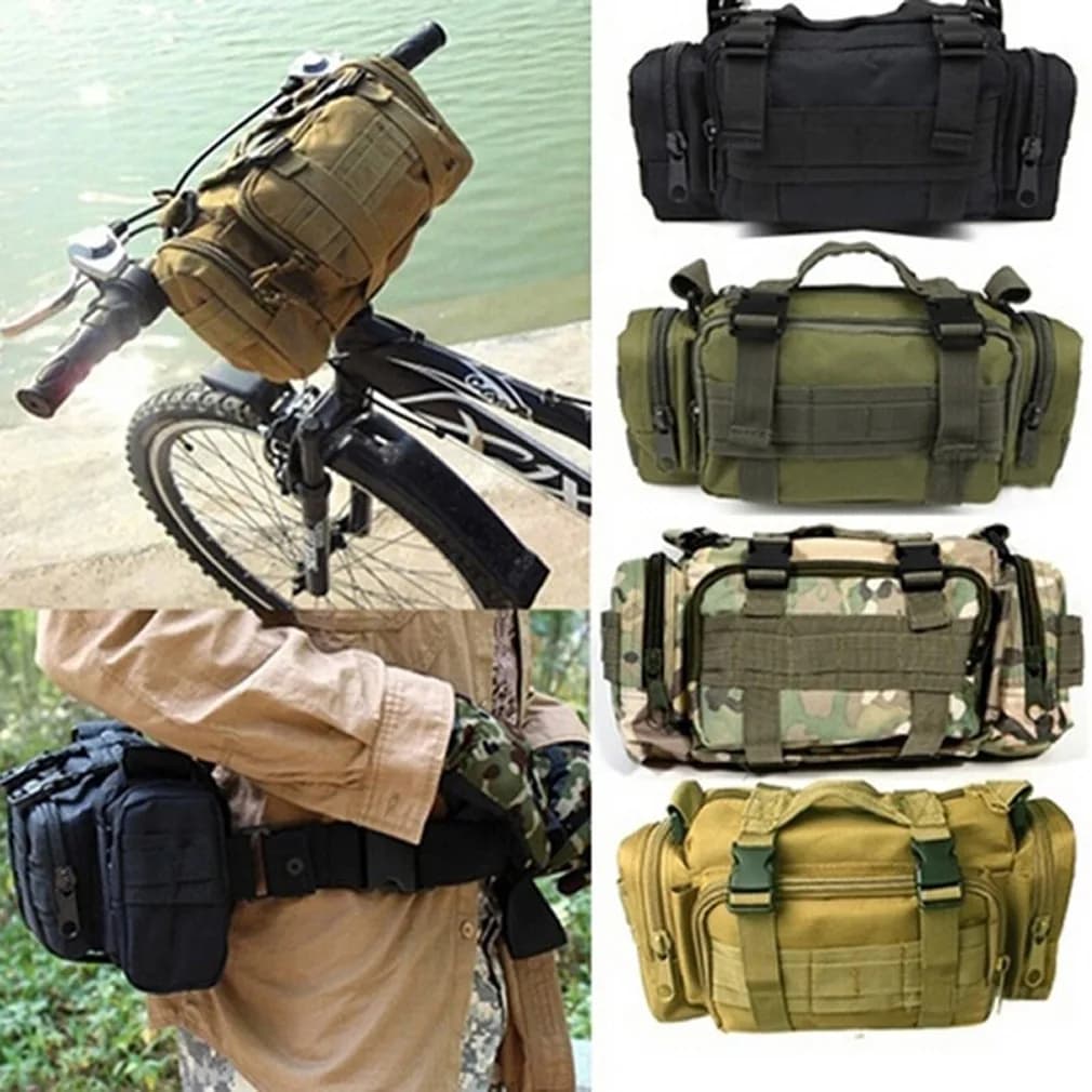Sac banane ceinture étanche homme cross-body épaule randonnée escalade pêche camping