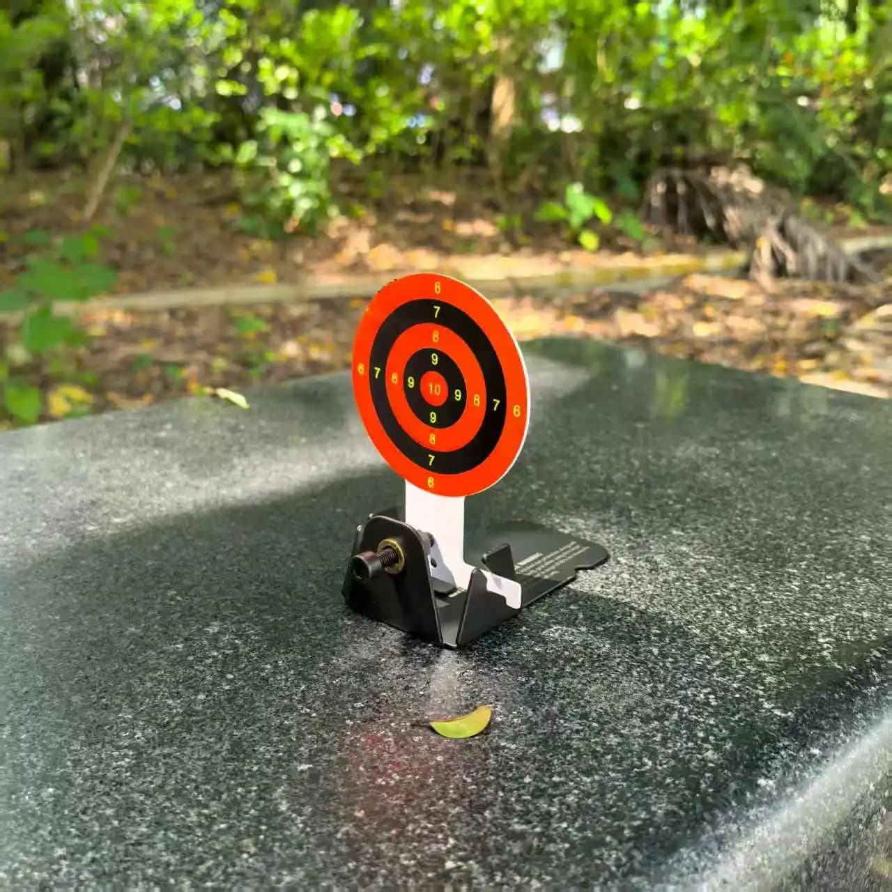 Cible pratique 7.5cm pour tir à courte distance avec système facile montage/démontage rapide