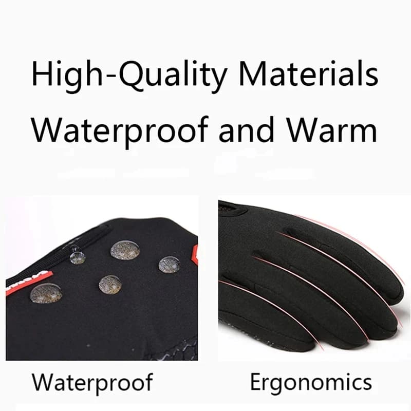 Gants polaire chauds antidérapants tactiles pour sports outdoor randonnée et équitation montagne