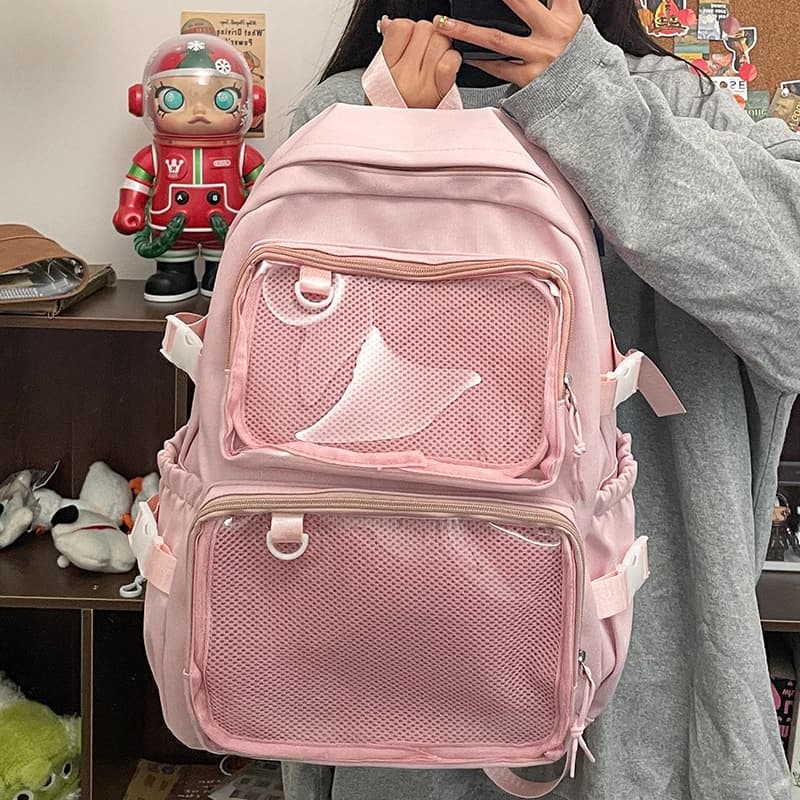 Sac à dos transparent ita bag pêche - Rangement visuel leurres accessoires pêche collection
