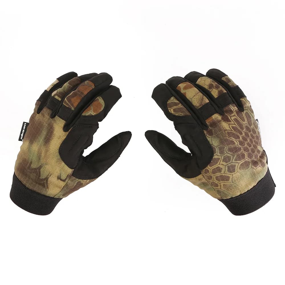 Gants camouflage légers Emersongear pour pêche et chasse protection main complète outdoor