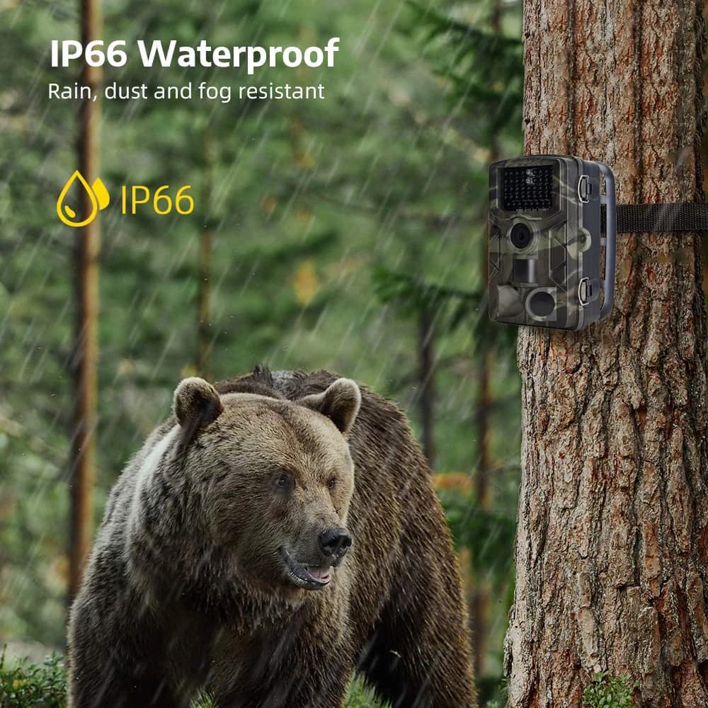 Caméra trail extérieure HD 24MP 2.7K - IR 940nm étanche vision nocturne pour surveillance wildlife