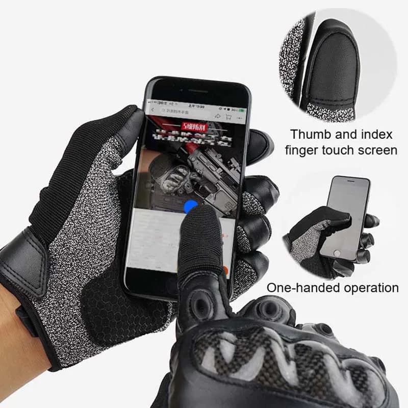 Gants tactiques professionnels anti-coupure - Forces spéciales, pêche en milieu hostile et protection maximale