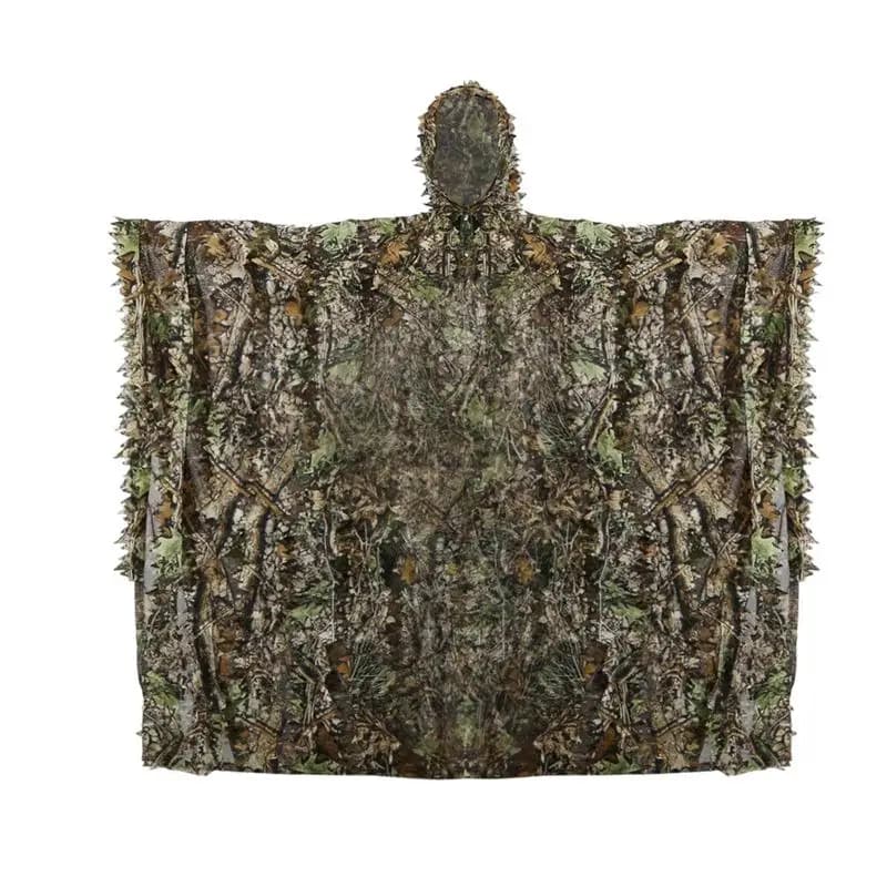 Vêtements ghille camouflage 3D jungle observation oiseaux pêche extérieure respirant confortable homme femme
