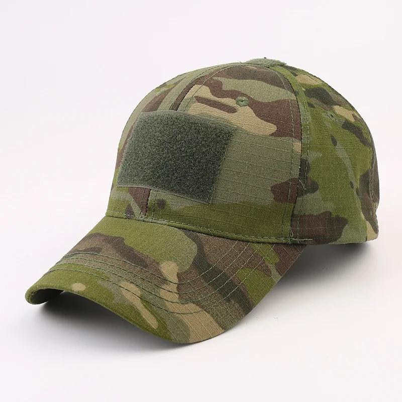 Casquette unisexe camouflage pêche randonnée ajustable été protection solaire snapback